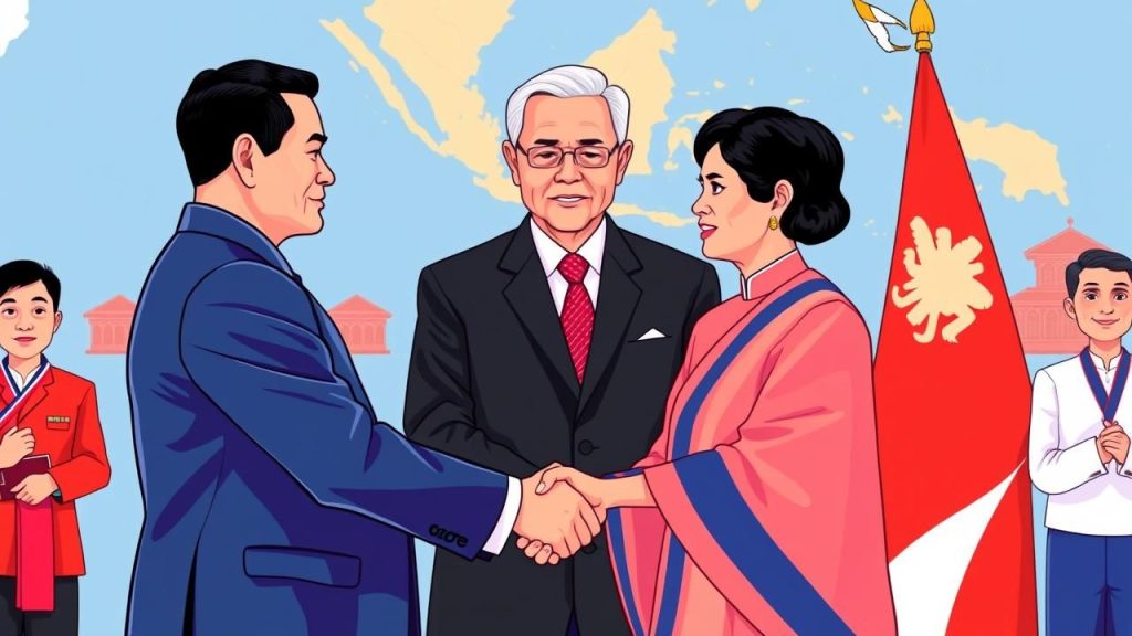 Thailand Cambodia Peace Agreement Ceremony